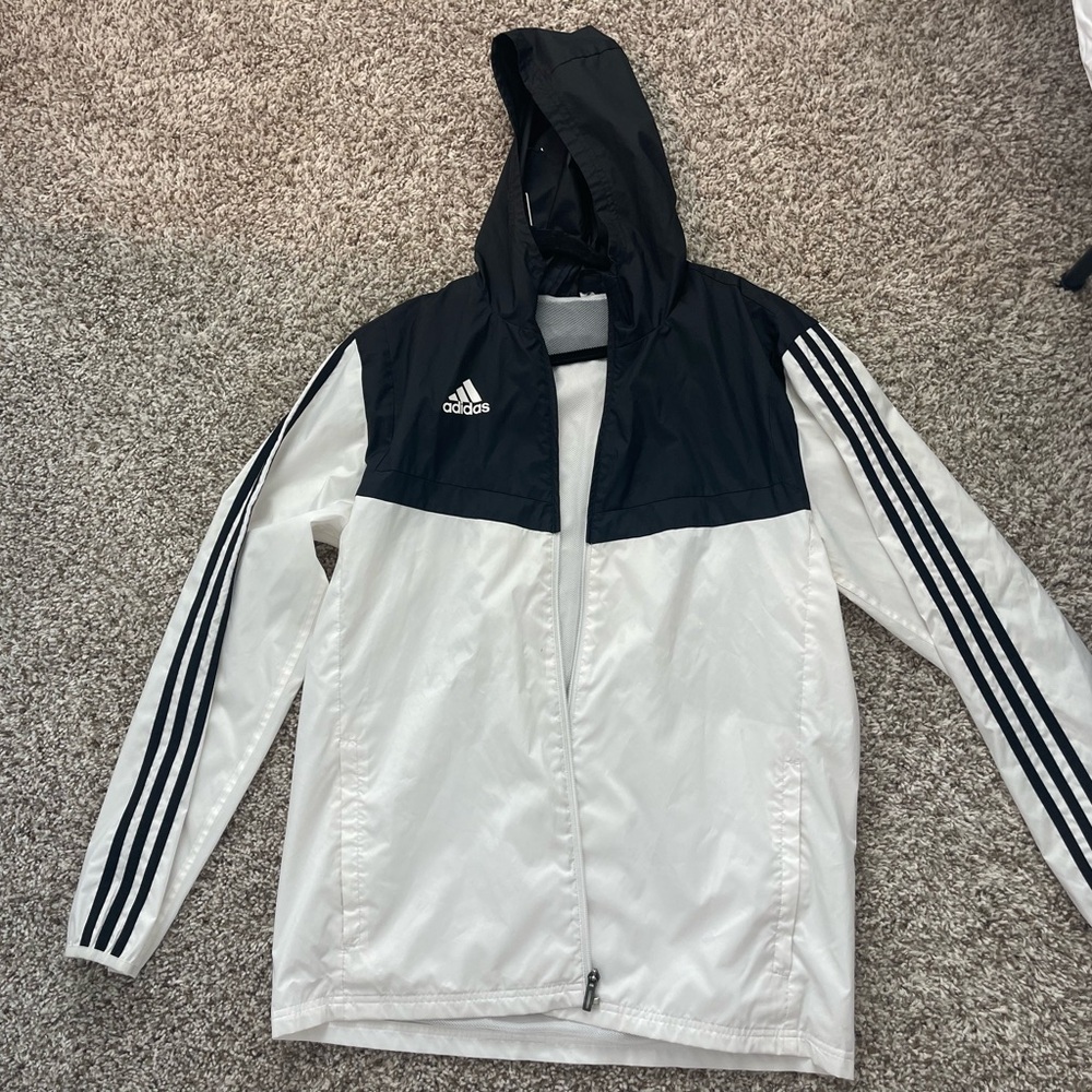 Adidas Monochrome Hooded Jacket
